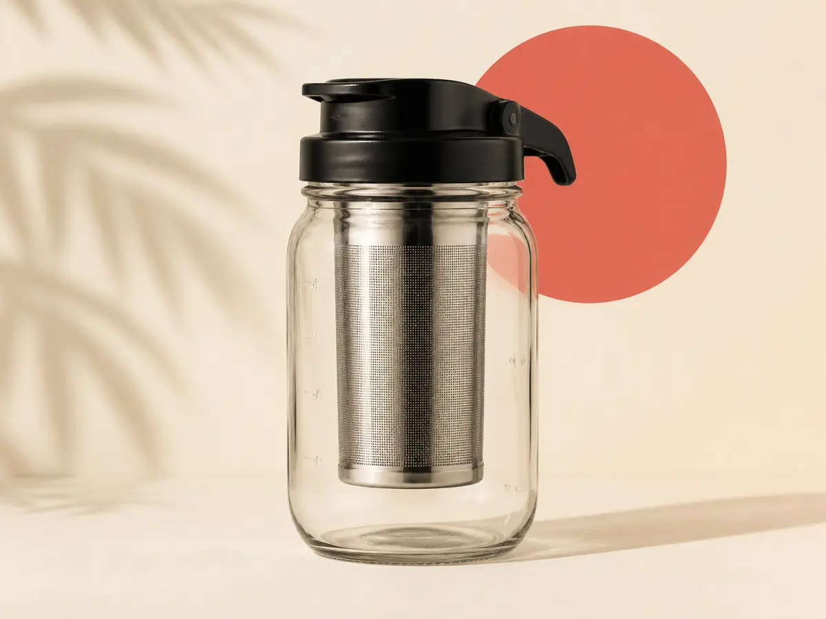 County Line Kitchen mason jar cold brew maker