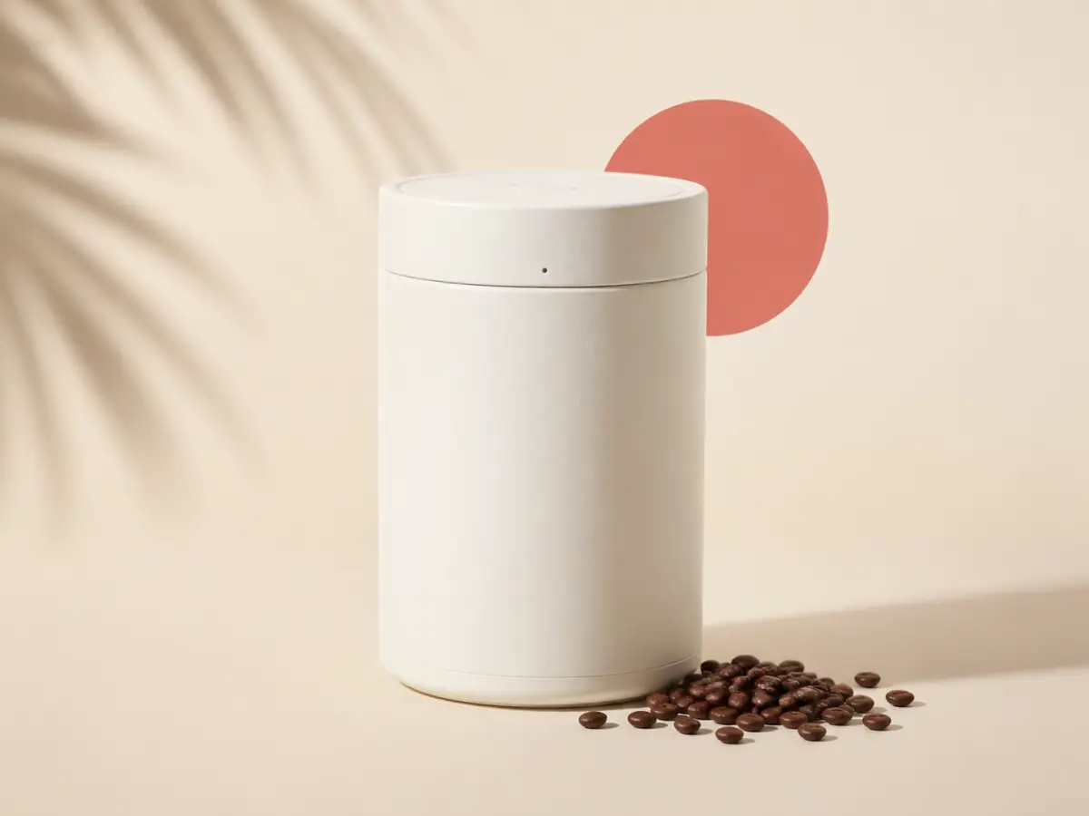 Fellow Atmos vacuum sealed coffee canister